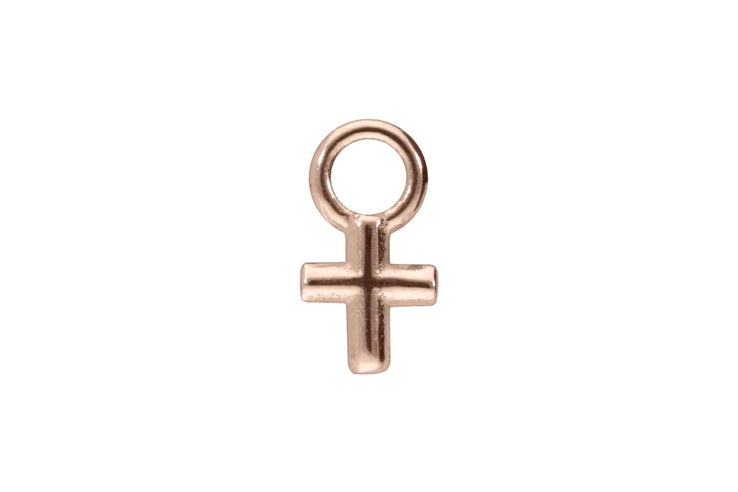 Titan Anhänger für Clicker KREUZ von Piercingline